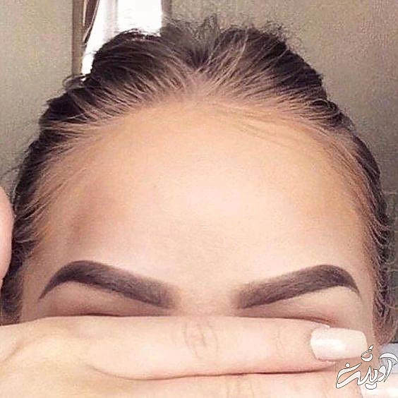 مدل ابرو مناسب صورت گرد ابرو برای چشمان درشت
